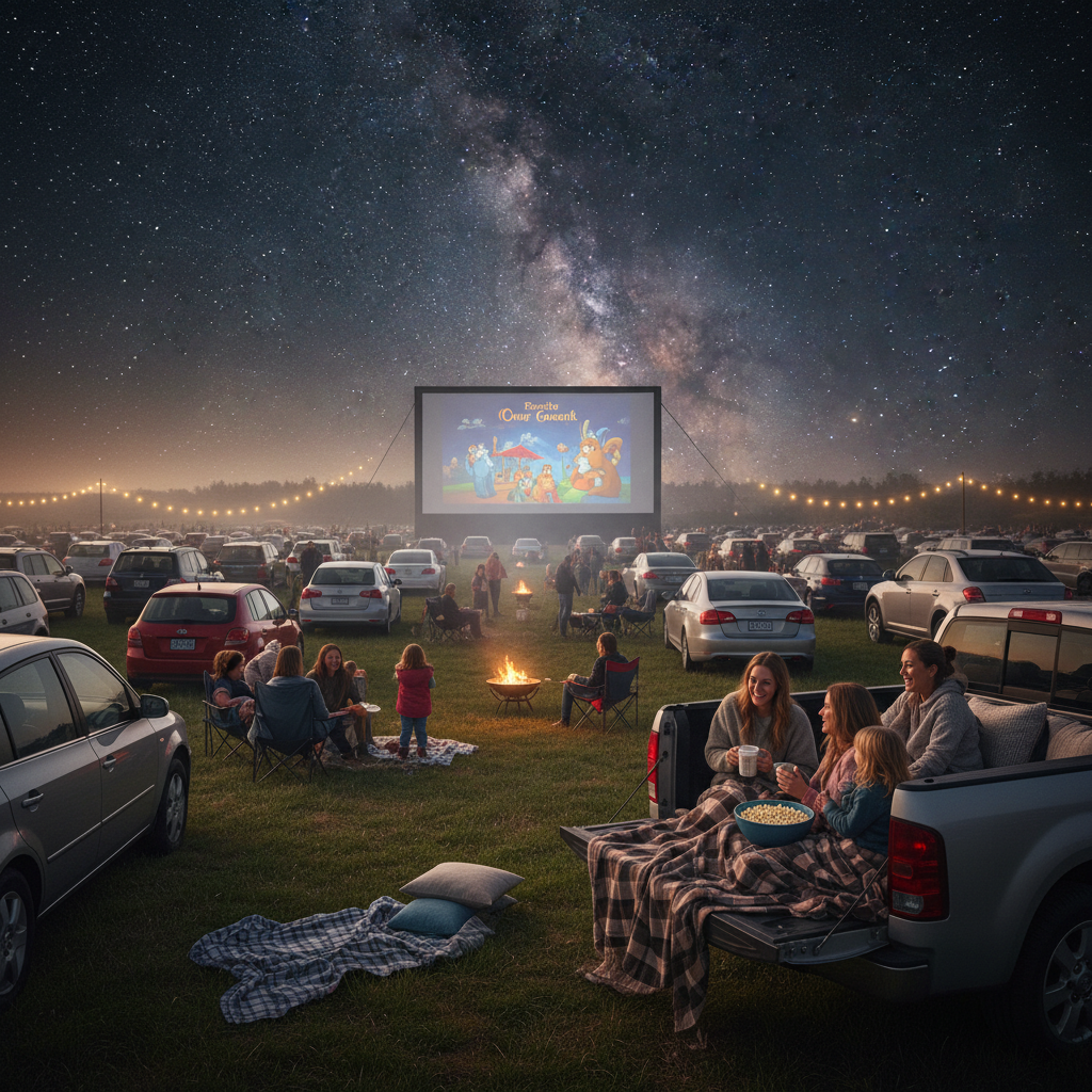 Drive-In Theaters in Alberta Bring People Together in 2025 with Cozy Nights Under the Stars