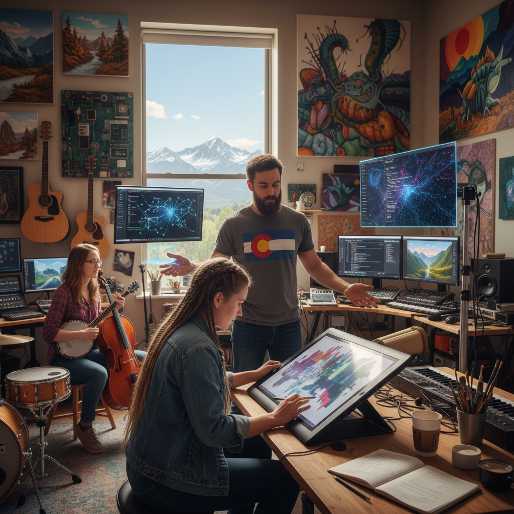 Colorado Artists Embrace AI to Enhance Creativity