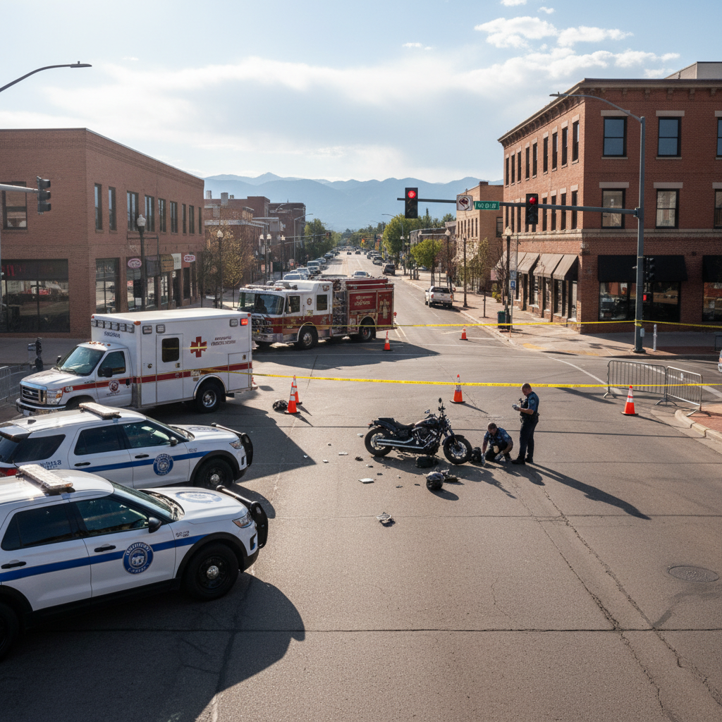 Serious Injuries Reported in Three Vehicle Crash Near Parker Road in Aurora