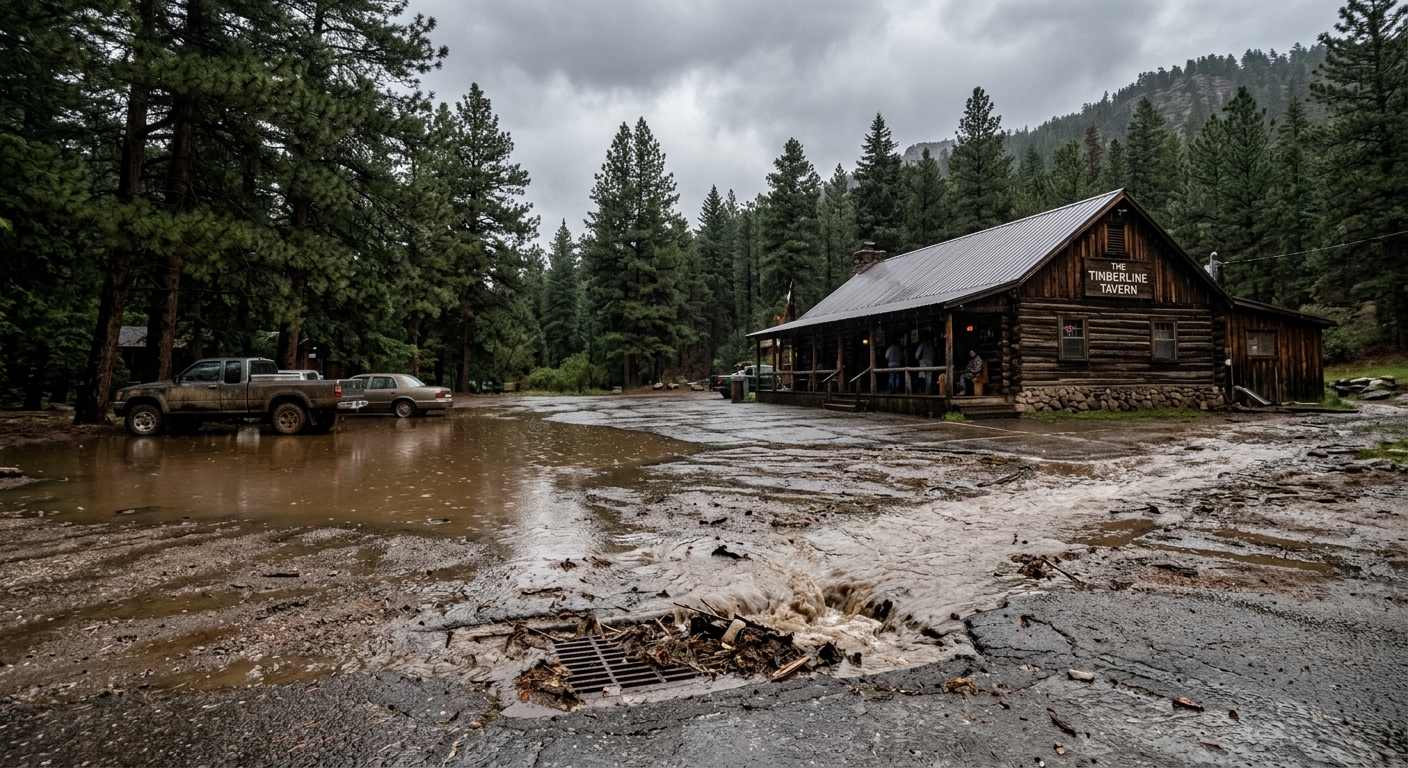 Evergreen Businesses Face Repeated Flooding Challenges Amid Heavy Rains